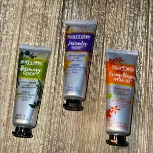3 Brand New Sealed Burt’s Bee 1oz. Hand Creams